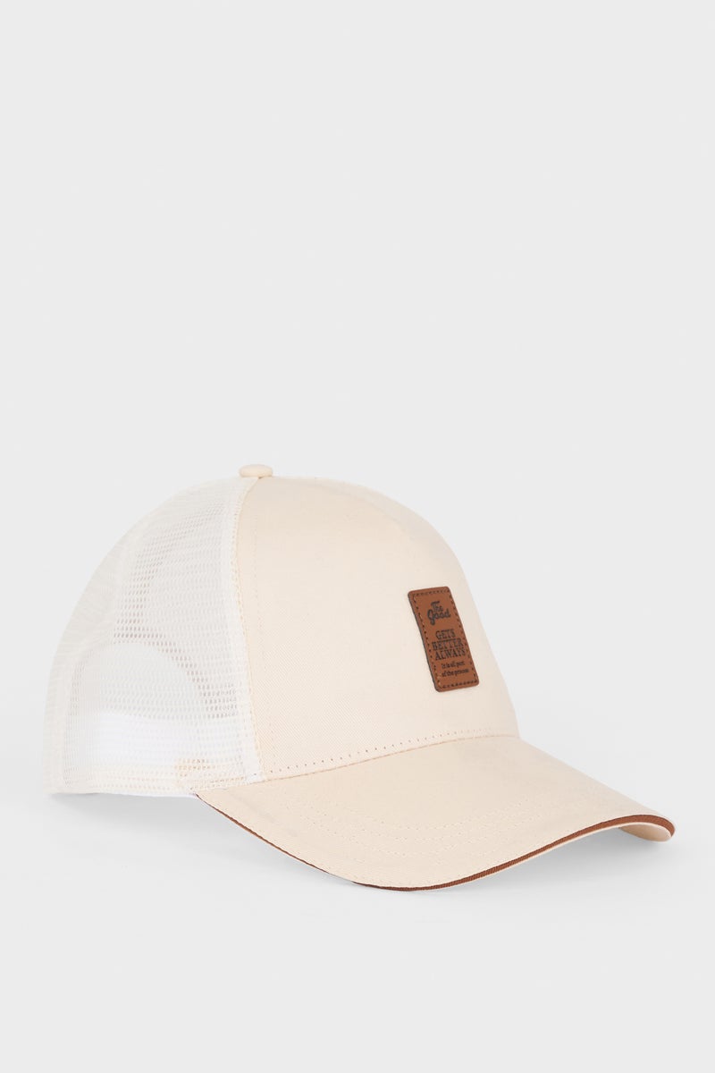 DeFacto Beige Man Man Woven Hat Casual - Image 2